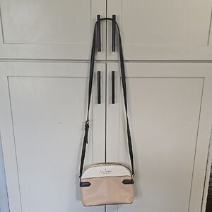 Kate Spade Cream and Black Crossbody Bag